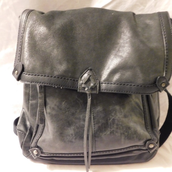 Genuine Leather Smooth THE SAK Convertible Backpack, Crossbody, Shoulder Bag - Picture 3 of 12